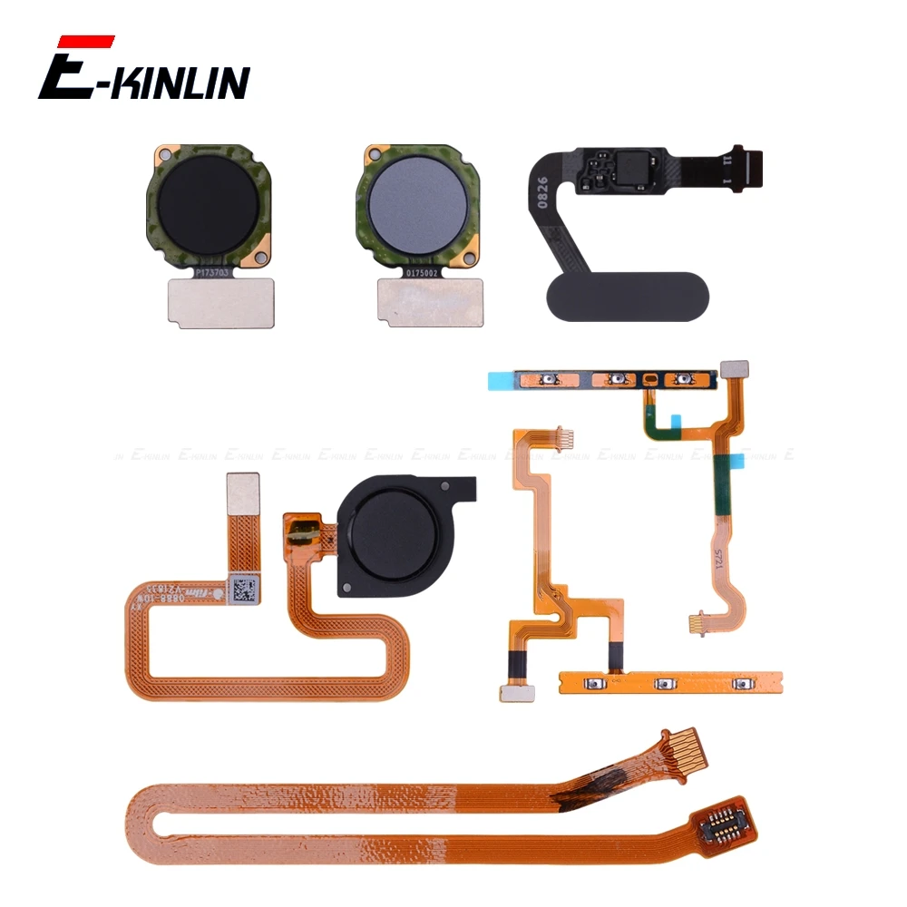Сканер отпечатков пальцев Touch ID соединитель Кнопка Домой сенсор меню подключение ленточный гибкий кабель для HuaWei Nova 2S 2i 2 Plus Lite