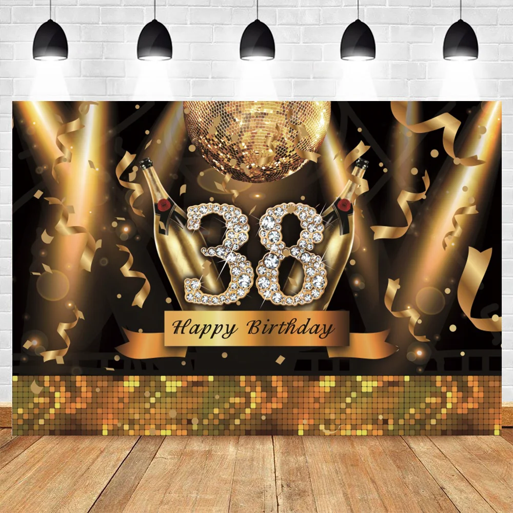 Golden Black Balloons Glitter 18th 13 20 30 40 50 60 Birthday Party Custom Backdrop Celebration Poster Photo Background
Golden Black Balloons Glitter 18th 13 20 30 40 50 60 Birthday Party Custom Backdrop Celebration Poster Photo Background