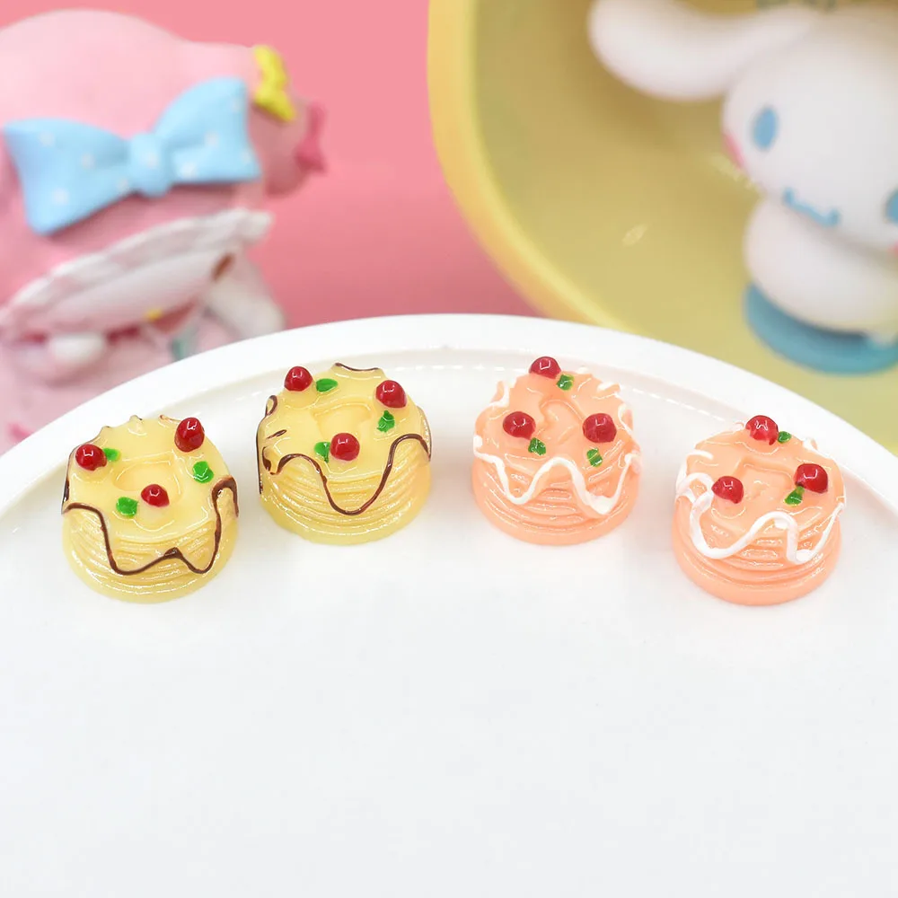 10pcs Resin Mini Kawaii Cake Flat Back Embellishments Flatback Charm Diy Accessories Miniatures Scrapbooking Supplies Crafts
10pcs Resin Mini Kawaii Cake Flat Back Embellishments Flatback Charm Diy Accessories Miniatures Scrapbooking Supplies Crafts