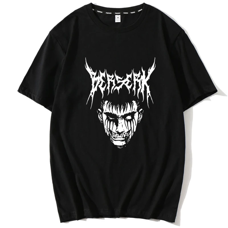 NEW Men Dark Berserk Anime T-shirt Male Short Sleeve Manga Tshirt Featured Breathable Oversized Pattern Print Cotton Casual Tees
NEW Men Dark Berserk Anime T-shirt Male Short Sleeve Manga Tshirt Featured Breathable Oversized Pattern Print Cotton Casual Tees