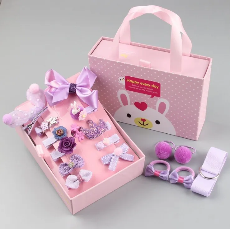 18 Pcs Rubber Bands Girls Sets Kids Headwear Set Hair Clips for Children Headband with Hairpins Girls Kawaii ASccessories Gifts
18 Pcs Rubber Bands Girls Sets Kids Headwear Set Hair Clips for Children Headband with Hairpins Girls Kawaii ASccessories Gifts
