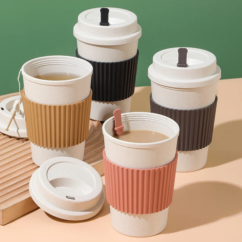 

Семейная портативная кофейная чашка с крышками, пригодная для мытья в посудомоечной машине, Экологичная кофейная кружка, чашки для кофе, чая, эспрессо
