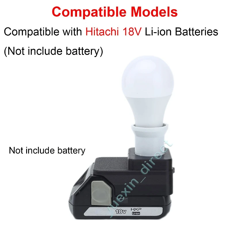 LED Work Light Portable E27 Bulbs For Hitachi 18V Battery Powered Cordless Emergency Lamp
LED Work Light Portable E27 Bulbs For Hitachi 18V Battery Powered Cordless Emergency Lamp