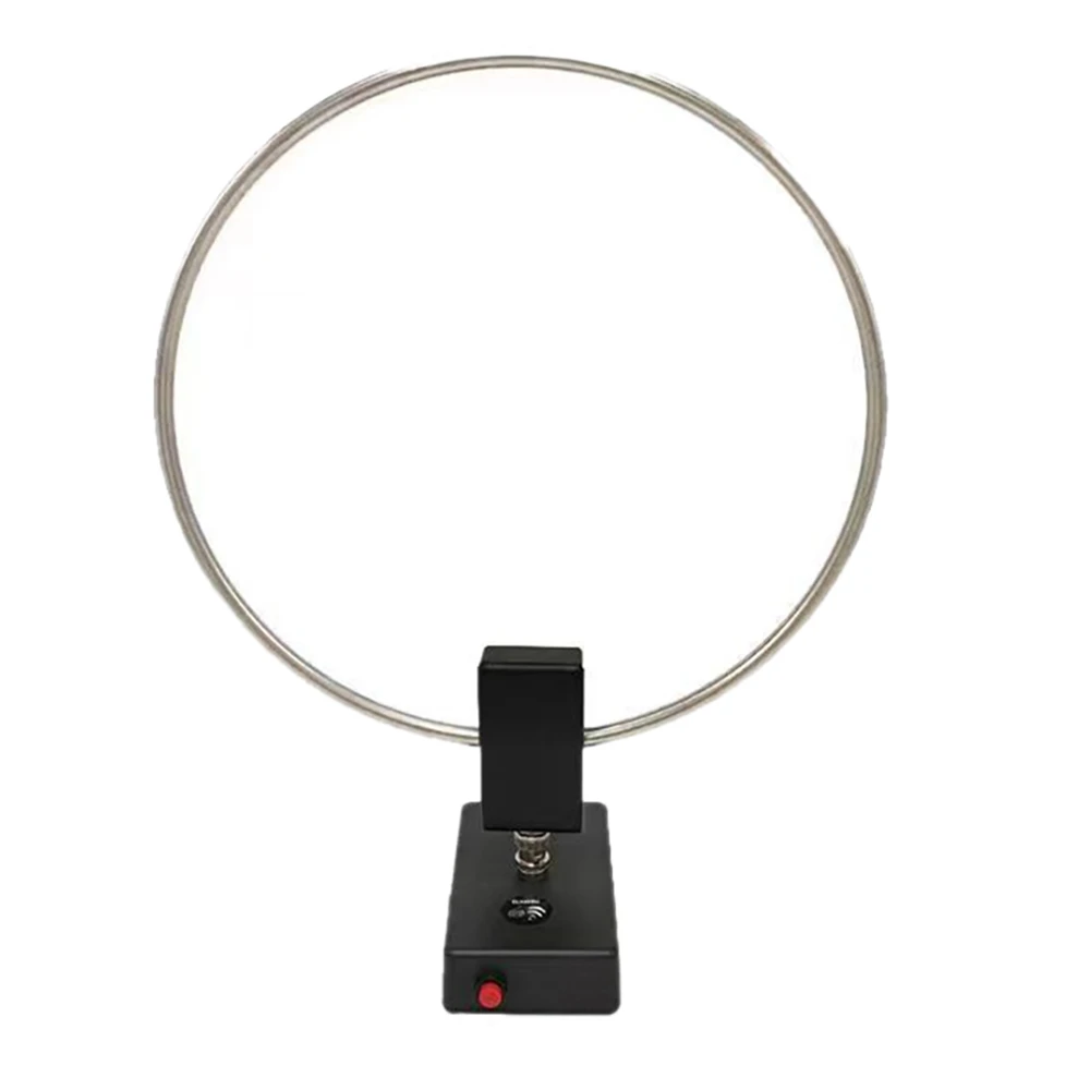 

GA800 Radio Shortwave Antenna with BNC Cable Active Loop Antenna Small Loop Shortwave Antenna 10KHz-159MHz HF