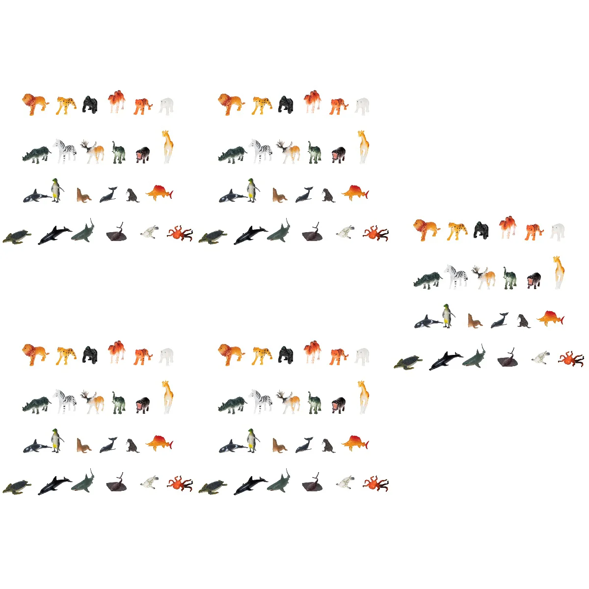 120 pcs Sea Ocean Animals Marine Animals Models Simulated Wild Animals Kids Plaything
120 pcs Sea Ocean Animals Marine Animals Models Simulated Wild Animals Kids Plaything