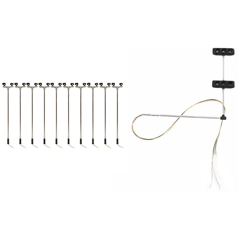 10Pcs 2 Led Street Lamp 1:100 Ho Scale Street Light With 3 Color Traffic Signals Scale Model 6 Led For Diy Sand Table
10Pcs 2 Led Street Lamp 1:100 Ho Scale Street Light With 3 Color Traffic Signals Scale Model 6 Led For Diy Sand Table