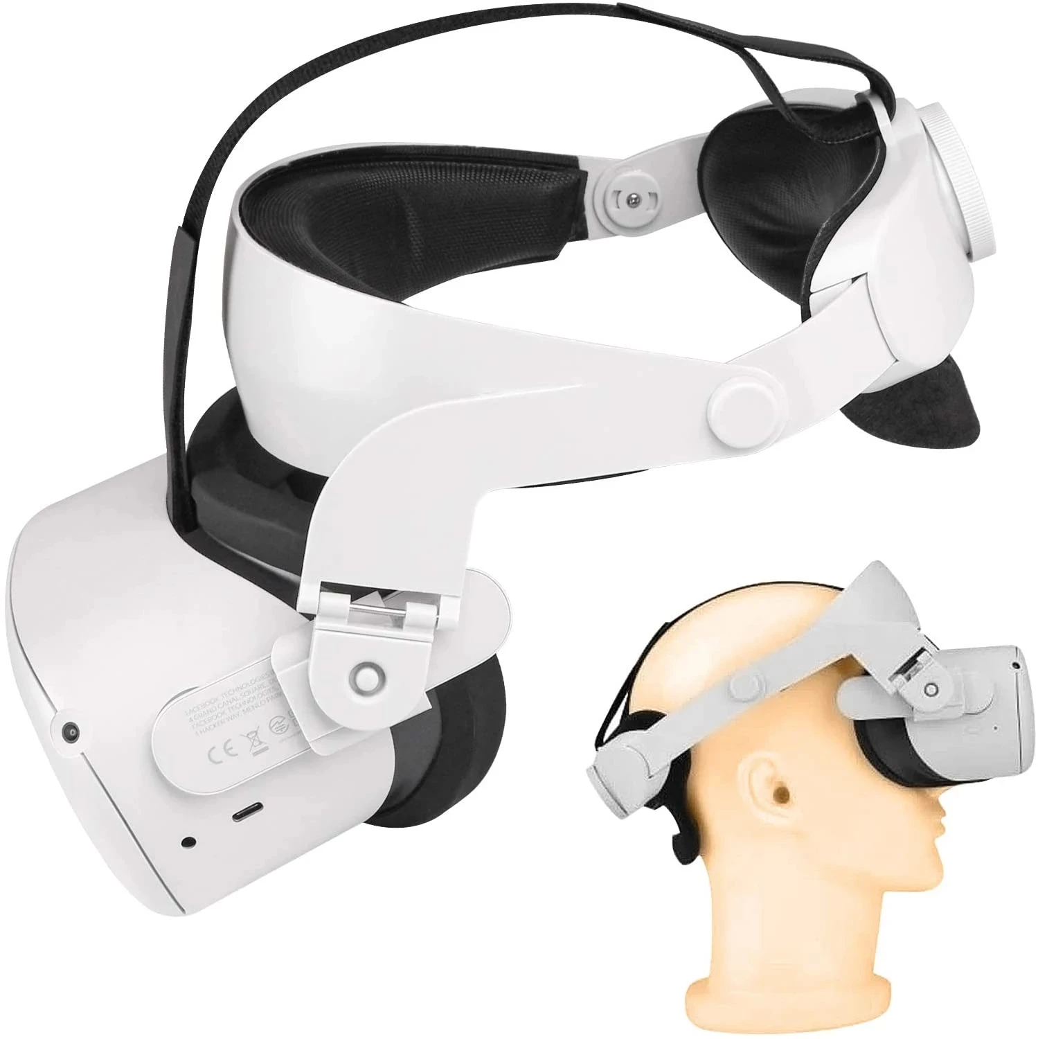 Adjustable For Oculus Quest 2 Virtual Reality Helmet Head Strap Halo Strap vr Accessories
Adjustable For Oculus Quest 2 Virtual Reality Helmet Head Strap Halo Strap vr Accessories