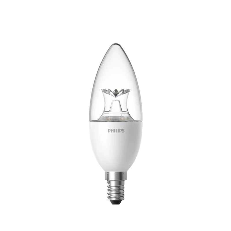 

Philips LED Candle bulb Crystal version E14 Light Bulb 3.5W 0.1A 220-240V Wireless Smart Home Kits Holiday Atmosphere Lighting