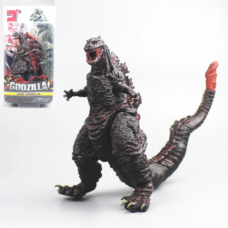 

Коллекционная экшн-фигурка Gojira 2016 Shin Godzilla из ПВХ, подвижные суставы динозавра модель монстра 17 см, коллекционные игрушки