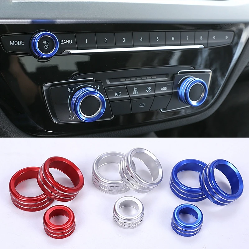 3pcs for BMW 1 2 3 4 Series F30 F46 F46 GT X1 F47 F48 13-17 Car Styling Air Conditioning Knobs Circle Audio Adjustment Accessory
3pcs for BMW 1 2 3 4 Series F30 F46 F46 GT X1 F47 F48 13-17 Car Styling Air Conditioning Knobs Circle Audio Adjustment Accessory