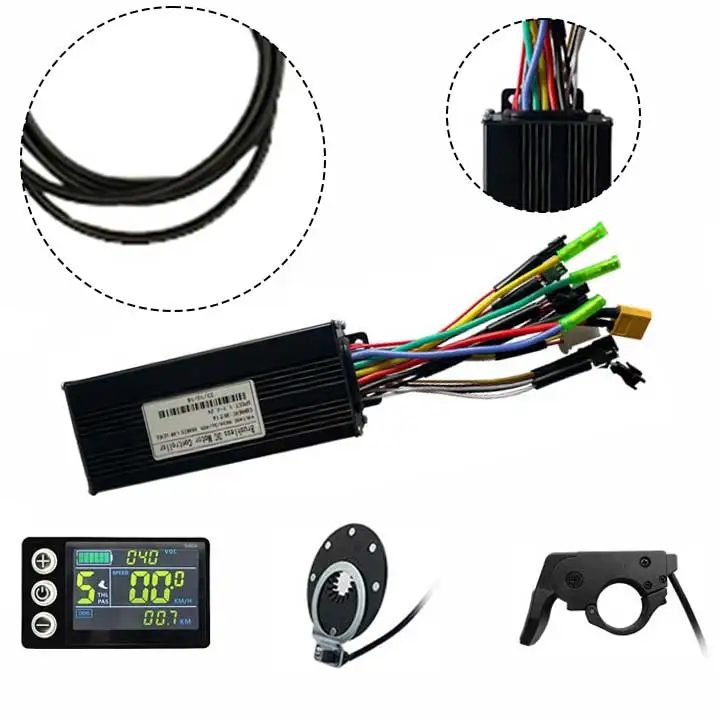1set 36-48V 30A Controller LCD-S866 Display 109R Finger Lever KT-BZ-8 Assist Electric Scooter Mountain Bike Accessories
1set 36-48V 30A Controller LCD-S866 Display 109R Finger Lever KT-BZ-8 Assist Electric Scooter Mountain Bike Accessories