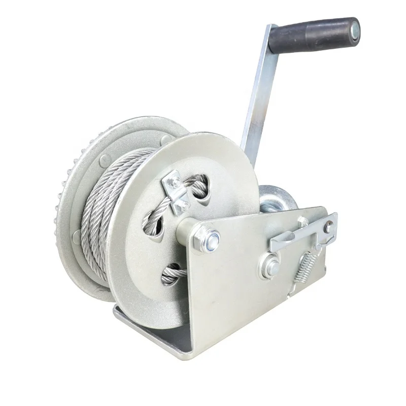 Hangzhou DELE Capacity Load 1200LBS Stainless Steel Wire Rope Brake Hand Winch and Wire Rope hand winch
Hangzhou DELE Capacity Load 1200LBS Stainless Steel Wire Rope Brake Hand Winch and Wire Rope hand winch
