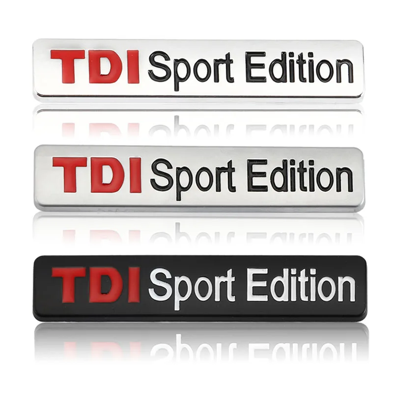 3D Metal TDI Sport Edition Logo Turbo Car Sticker Emblem Badge Decal for VW POLO GOLF CC TT JETTA GTI TOUAREG Passat MK4 MK5 MK6
3D Metal TDI Sport Edition Logo Turbo Car Sticker Emblem Badge Decal for VW POLO GOLF CC TT JETTA GTI TOUAREG Passat MK4 MK5 MK6
