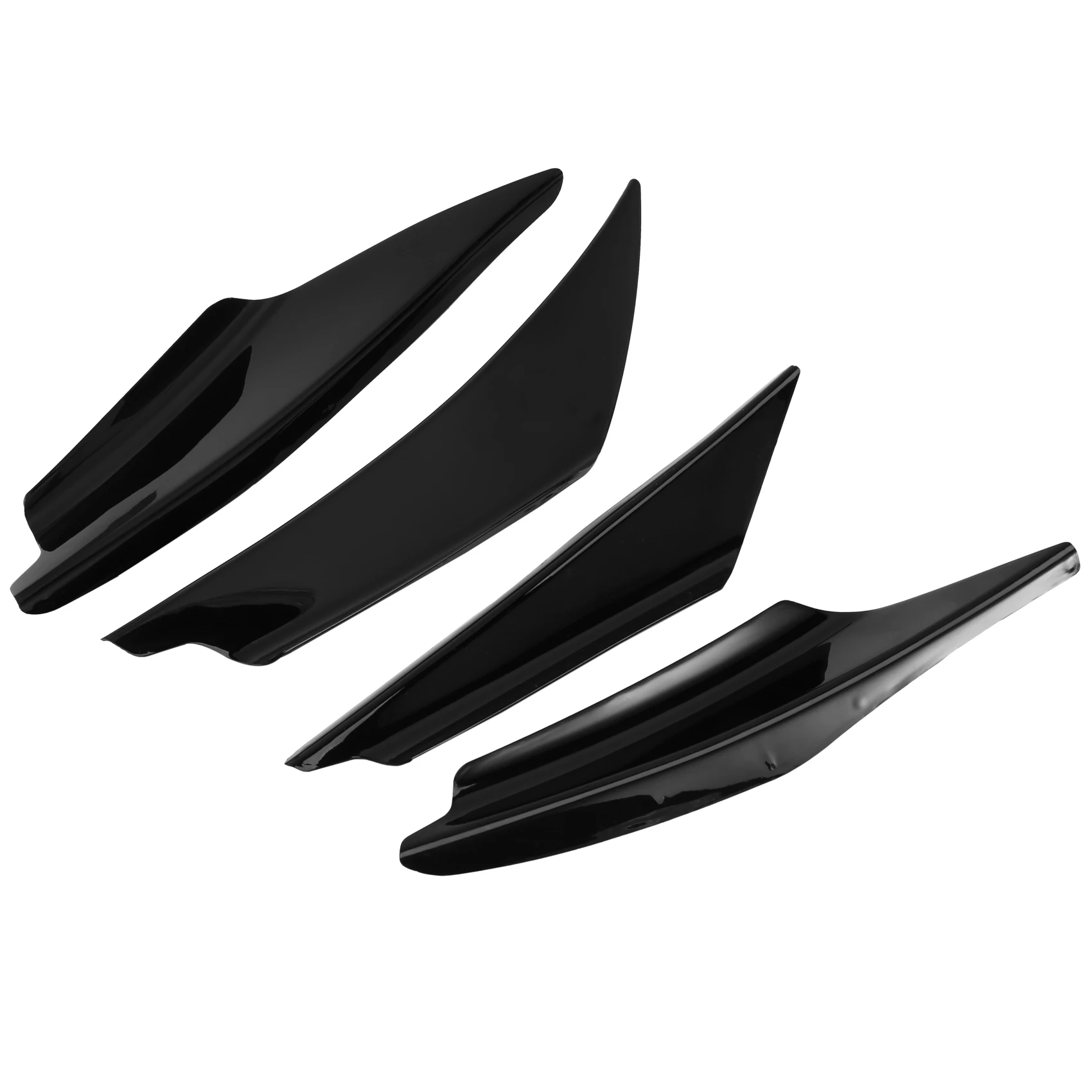 4Pcs/Set Diffuser Shark Fin Kit for Car Spoiler Wing Front Bumper Side Canards Splitter Fins Universal Black
4Pcs/Set Diffuser Shark Fin Kit for Car Spoiler Wing Front Bumper Side Canards Splitter Fins Universal Black
