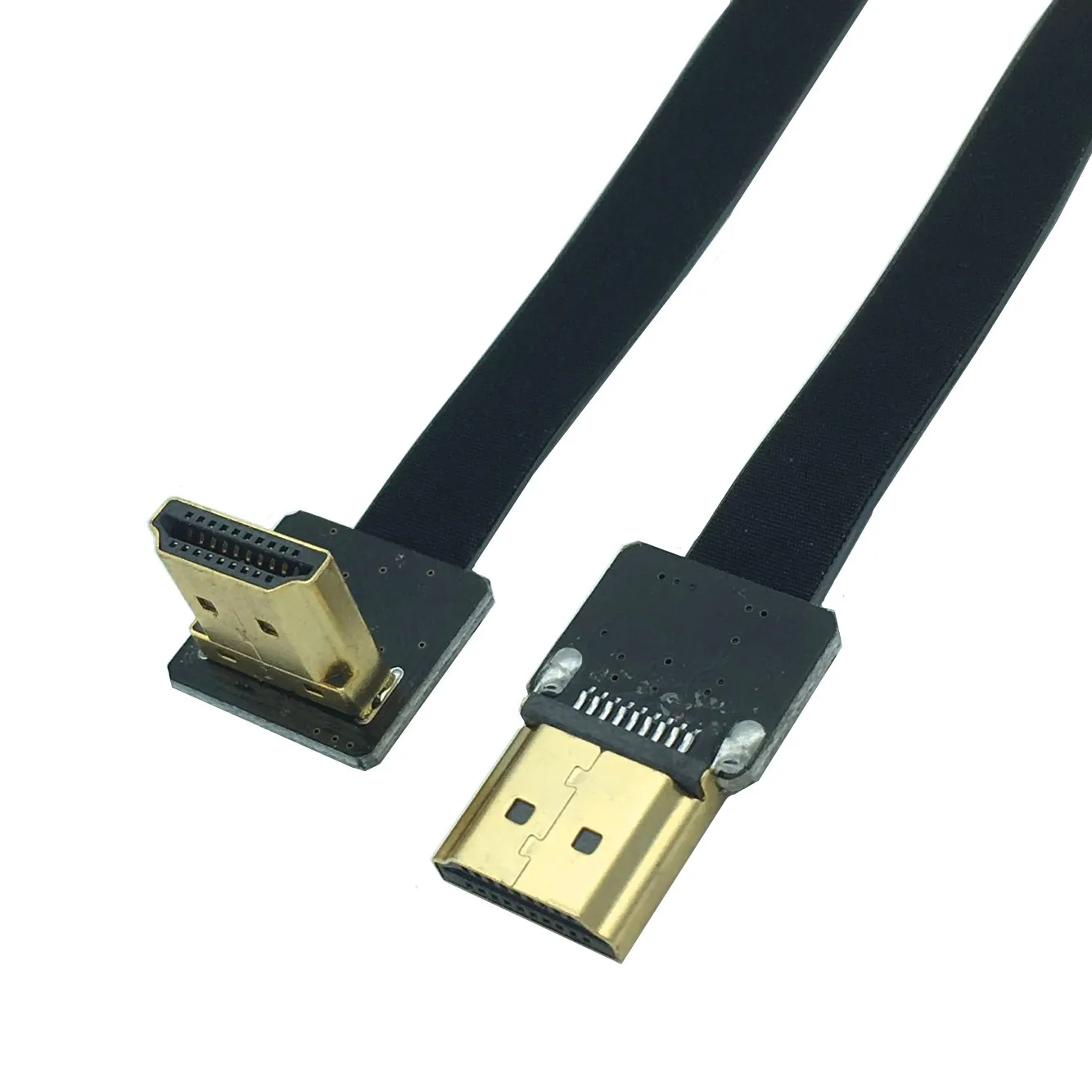 FPV HD Type A Male UP Down Angled 90 Degree To HDMI-compatible HDTV FPC Flat Cable For Camera TV Multicopter Aerial Photography
FPV HD Type A Male UP Down Angled 90 Degree To HDMI-compatible HDTV FPC Flat Cable For Camera TV Multicopter Aerial Photography