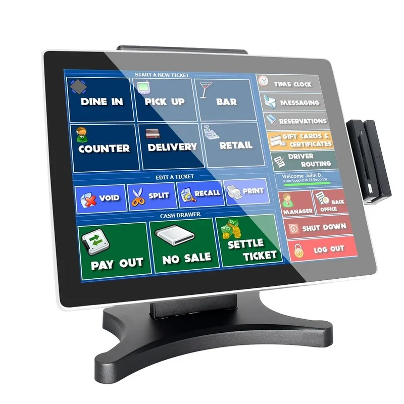 15inch Cash Register Retail Pos System Dual Screen Pos System Machine All In One Tablet
15inch Cash Register Retail Pos System Dual Screen Pos System Machine All In One Tablet