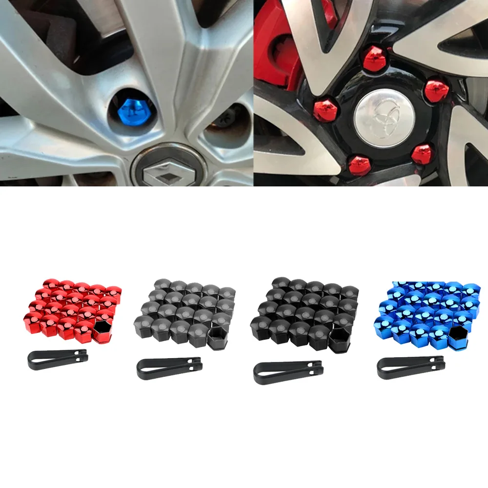 21/19/17mm 20 Pcs Car Wheel Nut Caps Protection Covers Caps Anti-Rust Auto Hub Screw Cover Car Tyre Nut Bolt Exterior Decoration
21/19/17mm 20 Pcs Car Wheel Nut Caps Protection Covers Caps Anti-Rust Auto Hub Screw Cover Car Tyre Nut Bolt Exterior Decoration