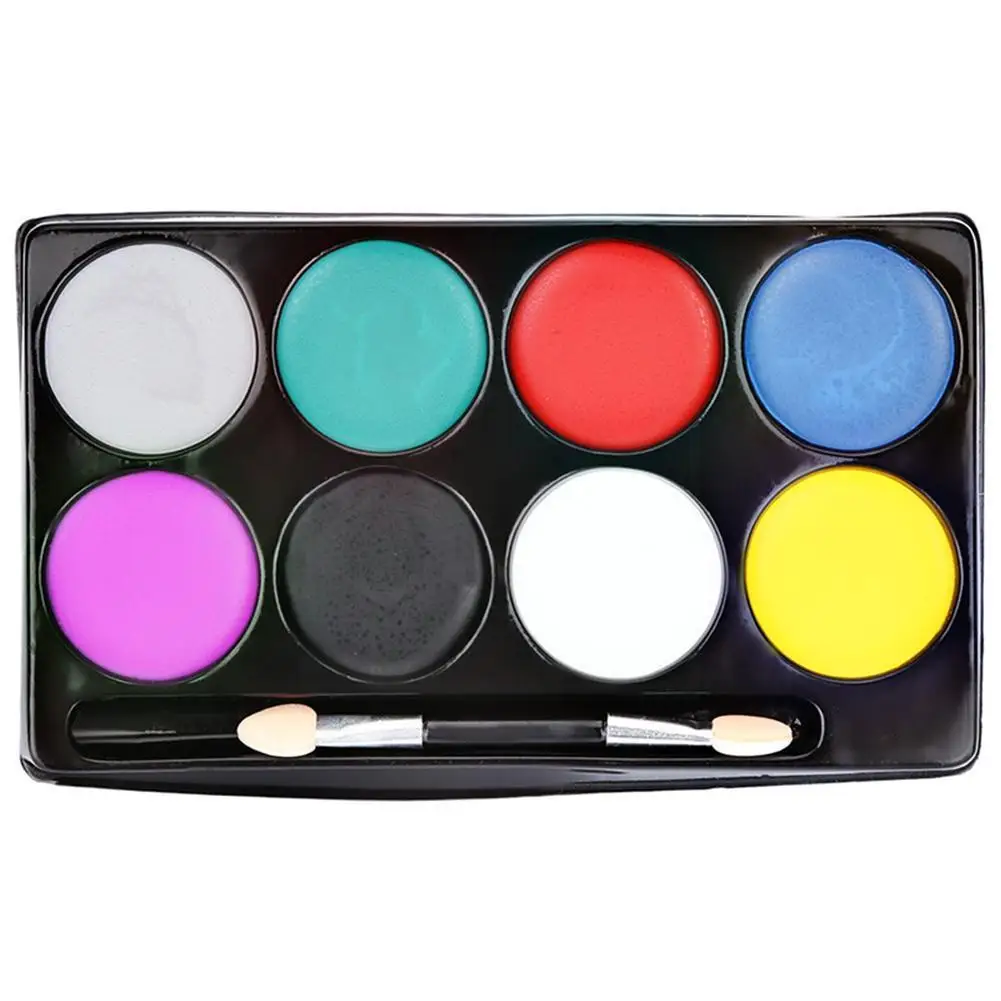 8-color Body Oil Paint Halloween Makeup Oil Paint Children Pigment Halloween Cosmetic Face Art Makeup Party Painting Palett Y1Z6
8-color Body Oil Paint Halloween Makeup Oil Paint Children Pigment Halloween Cosmetic Face Art Makeup Party Painting Palett Y1Z6