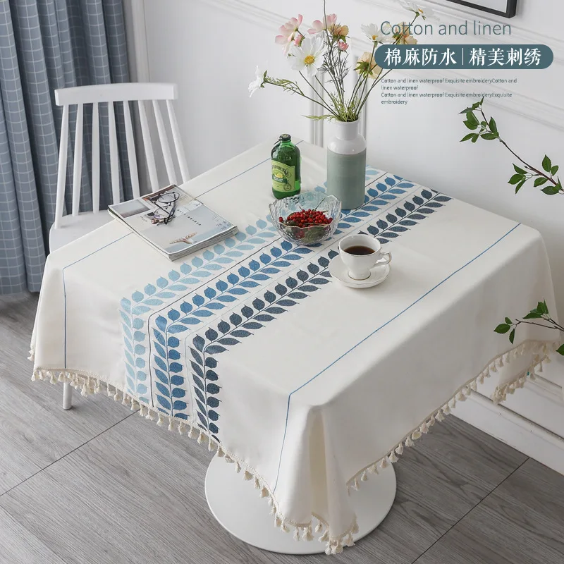 Square tablecloth, table cloth, waterproof, anti scalding, and non washing tea table cloth, cotton and linen square tablecloth
Square tablecloth, table cloth, waterproof, anti scalding, and non washing tea table cloth, cotton and linen square tablecloth