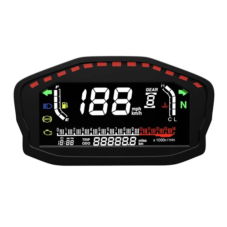 165mm LCD GPS speedometer with RPM No Need Mechanic Sensor ATV Gauges Digital Display Motorcycle Meter
165mm LCD GPS speedometer with RPM No Need Mechanic Sensor ATV Gauges Digital Display Motorcycle Meter