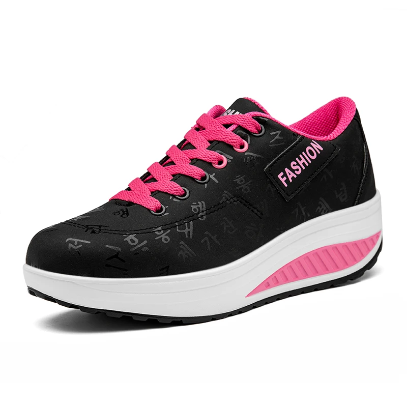Women's Walking Shoes Outdoor Casual Wedges Shake Shoe PU Upper Mother Footwear Fitness Trainers Platform Increasing Height
Women's Walking Shoes Outdoor Casual Wedges Shake Shoe PU Upper Mother Footwear Fitness Trainers Platform Increasing Height