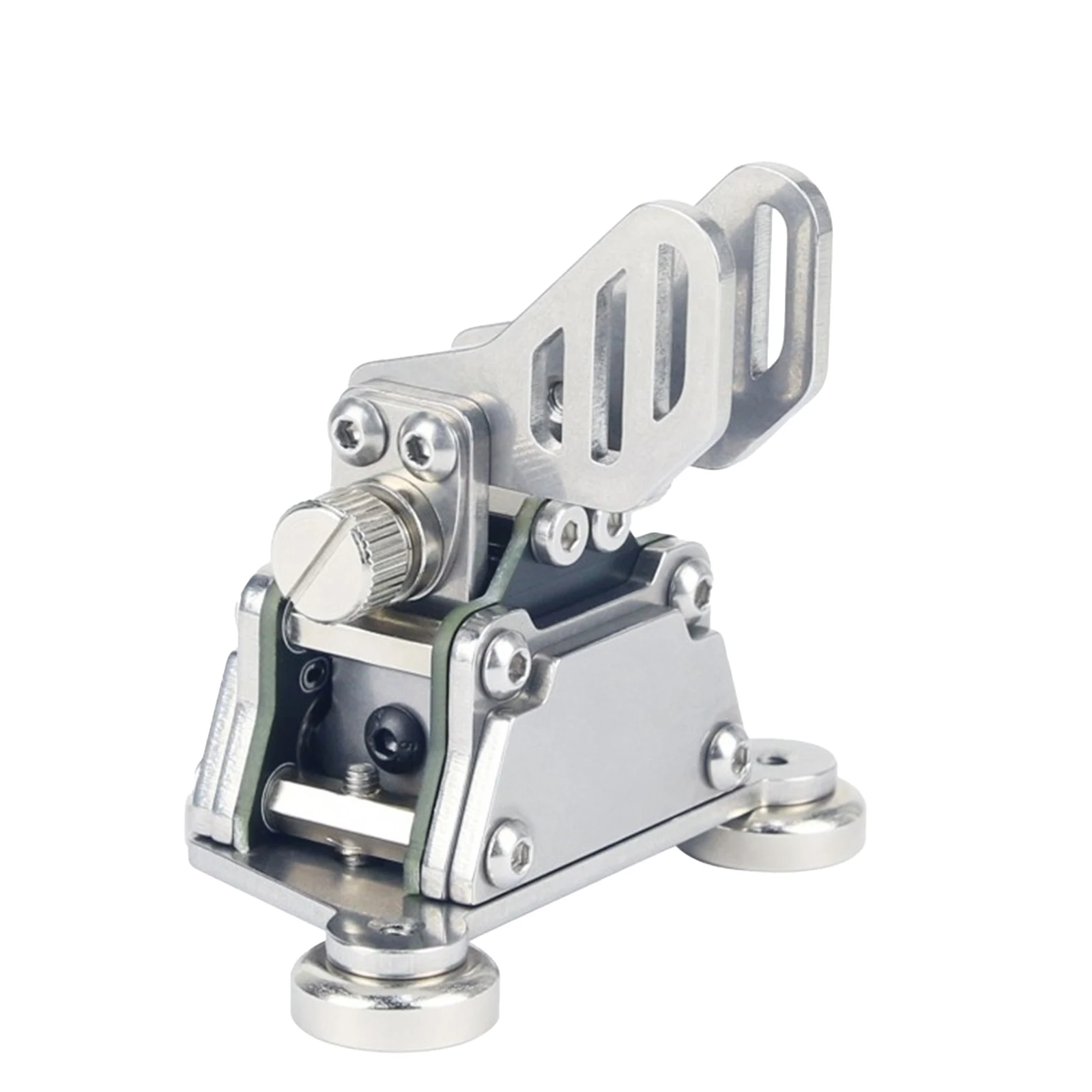 HG-K6 2nd Generation Dual-Paddle Morse Key Stainless Steel Automatic CW Key With Magnetic Base
HG-K6 2nd Generation Dual-Paddle Morse Key Stainless Steel Automatic CW Key With Magnetic Base