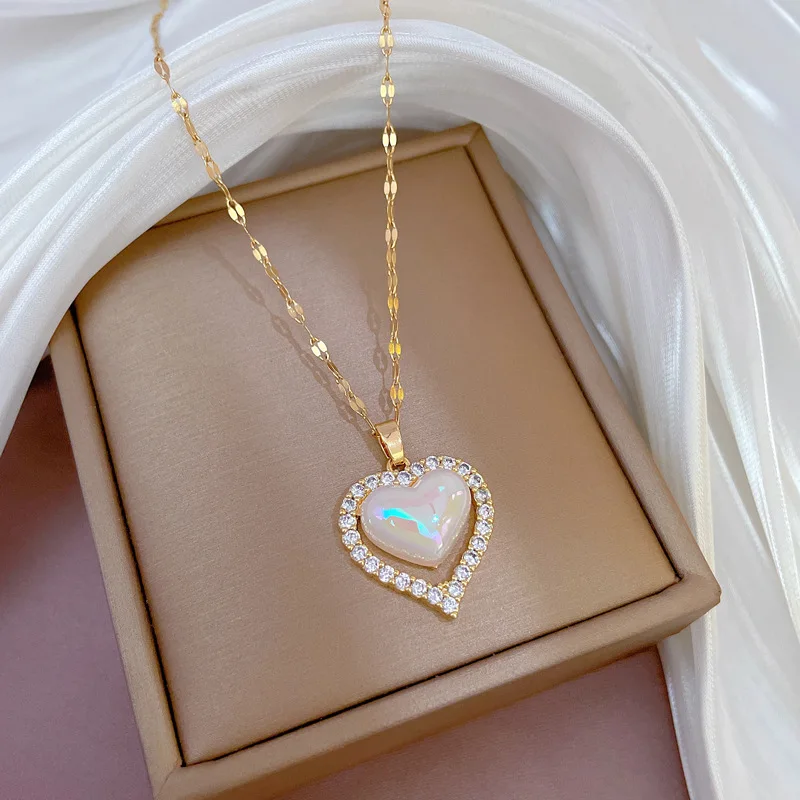 Pearl Heart Pendant Choker Necklace for Women Girls Fashion Crystal Wedding Party Travel Statement Chain Jewelry Vintage Gift
Pearl Heart Pendant Choker Necklace for Women Girls Fashion Crystal Wedding Party Travel Statement Chain Jewelry Vintage Gift
