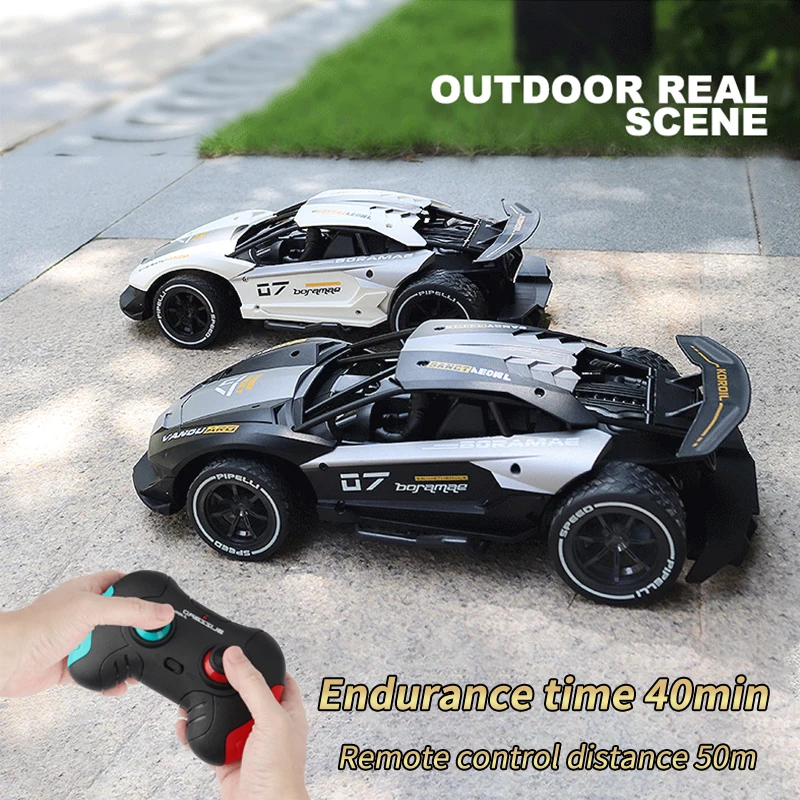 32CM 1:12 2WD remote control car 2.4G radio remote control car high speed drift car sports car gun car model children's toys
32CM 1:12 2WD remote control car 2.4G radio remote control car high speed drift car sports car gun car model children's toys