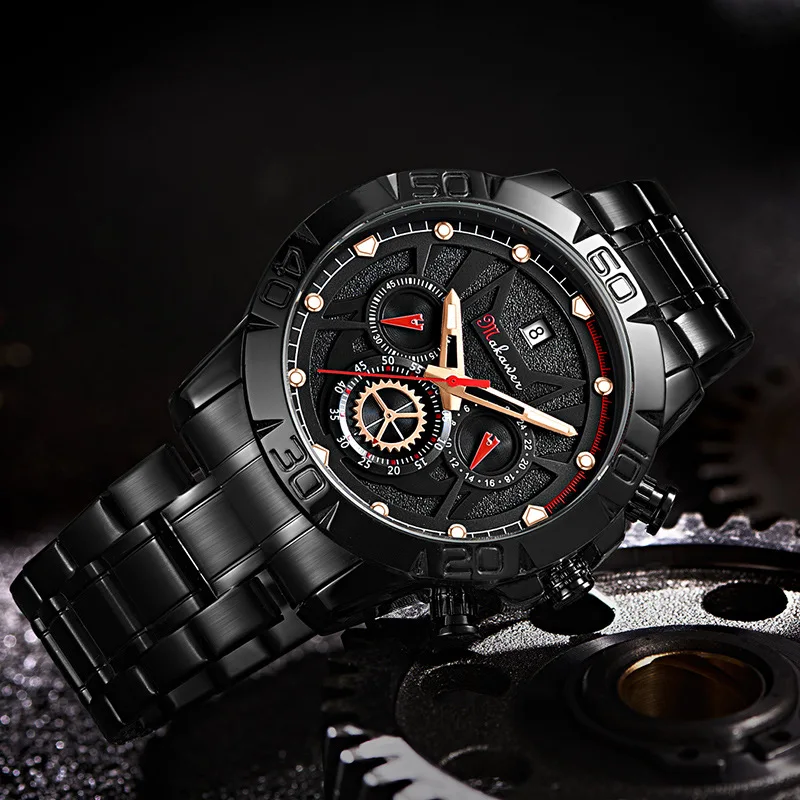 High Quality Stainless Steel Watch Luxury Men Watches Date Watch for Men Business Waterproof Quartz Watches Classic Clock
High Quality Stainless Steel Watch Luxury Men Watches Date Watch for Men Business Waterproof Quartz Watches Classic Clock