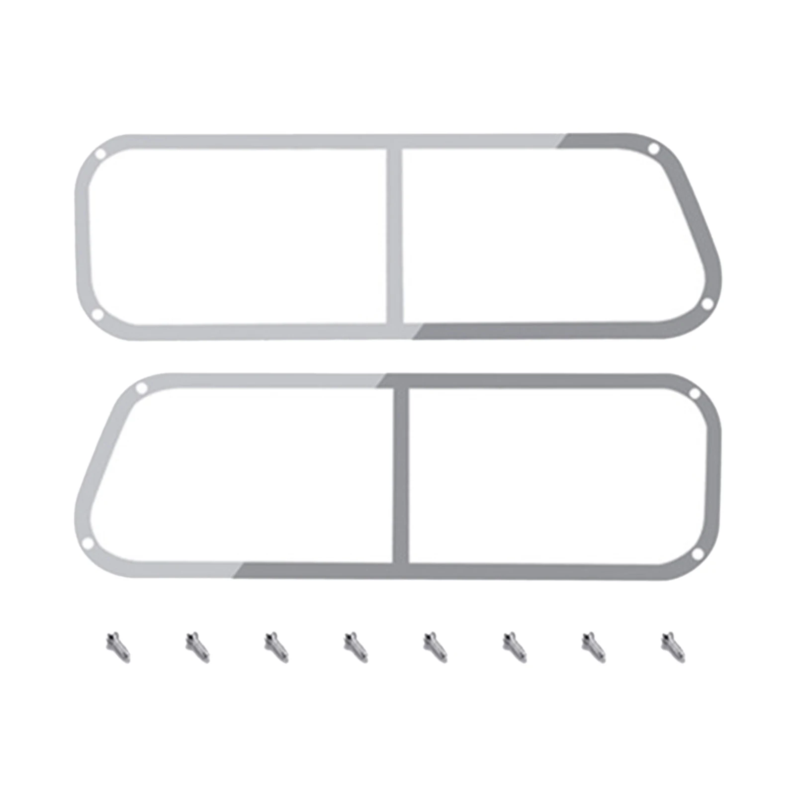 2pcs RC Car Rear Window Frame Modification Simulation Toys Metal Easy Install DIY Gifts Kids For Naughty Dragon C1 24 
2pcs RC Car Rear Window Frame Modification Simulation Toys Metal Easy Install DIY Gifts Kids For Naughty Dragon C1 24