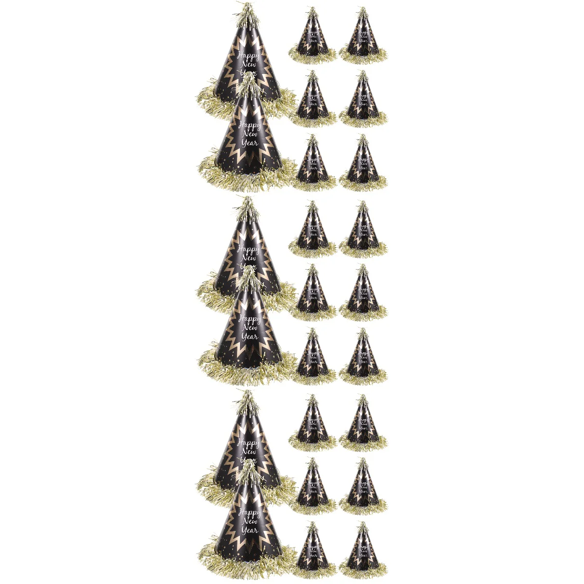 24 Pcs New Year Party Hat Decor Year's Eve Supplies Decorations Paper Cone Hats
24 Pcs New Year Party Hat Decor Year's Eve Supplies Decorations Paper Cone Hats