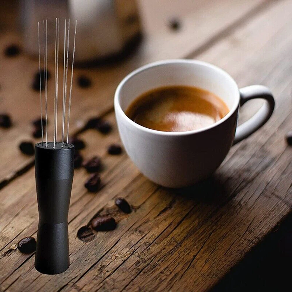 1Pc Coffee Powder Tamper Distributor Coffee Powder Espresso Stirrer Stirring Tool Food-grade Stainless Steel Needles
1Pc Coffee Powder Tamper Distributor Coffee Powder Espresso Stirrer Stirring Tool Food-grade Stainless Steel Needles