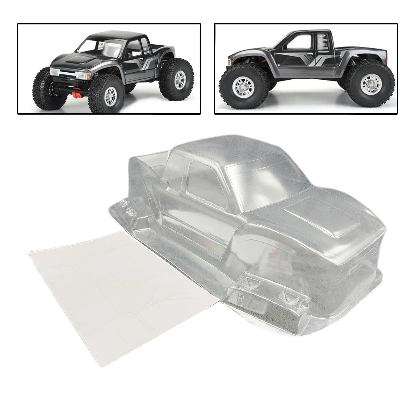 RC Car Shell Body Cover Transparent Body Shell for Axial 1:10 RC Crawler Car
RC Car Shell Body Cover Transparent Body Shell for Axial 1:10 RC Crawler Car