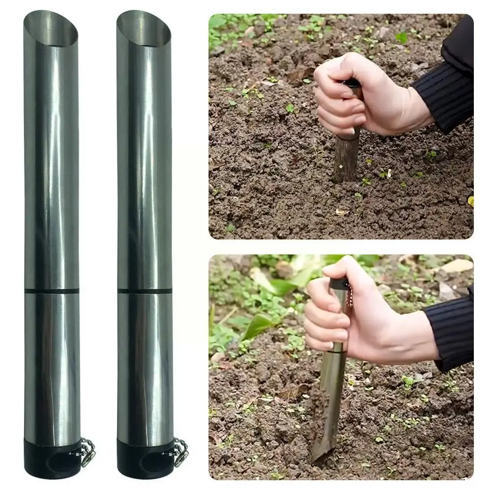 

Home Gardening Wooden Planting Seeds And Bulbs Tools Tool Digger Remover Planter Seedling Seed Hand Seedling Lifter A0N3