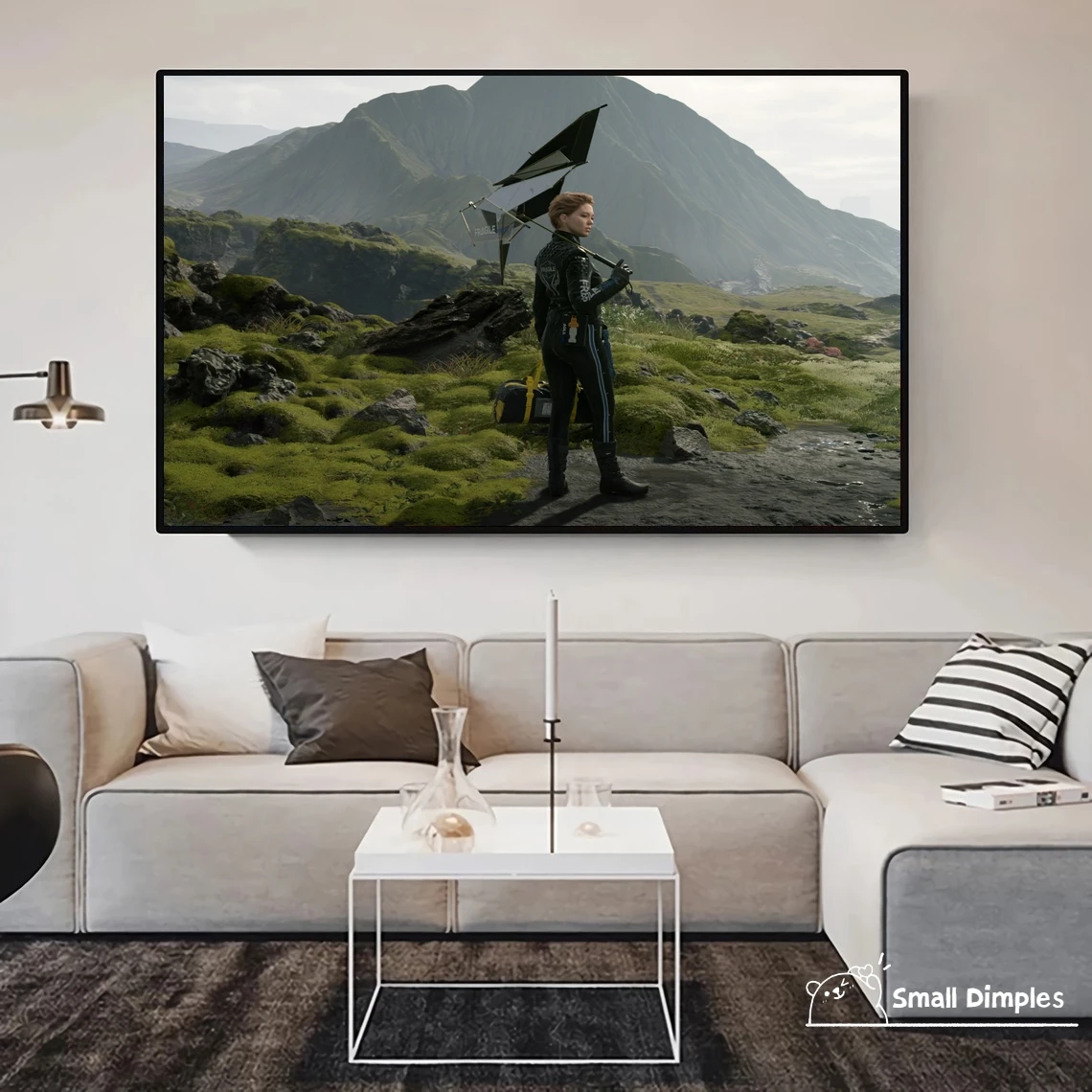 Игровой постер Death Stranding, холст, Художественная печать, украшение для дома, настенная живопись (без рамки) 
Игровой постер Death Stranding, холст, Художественная печать, украшение для дома, настенная живопись (без рамки)