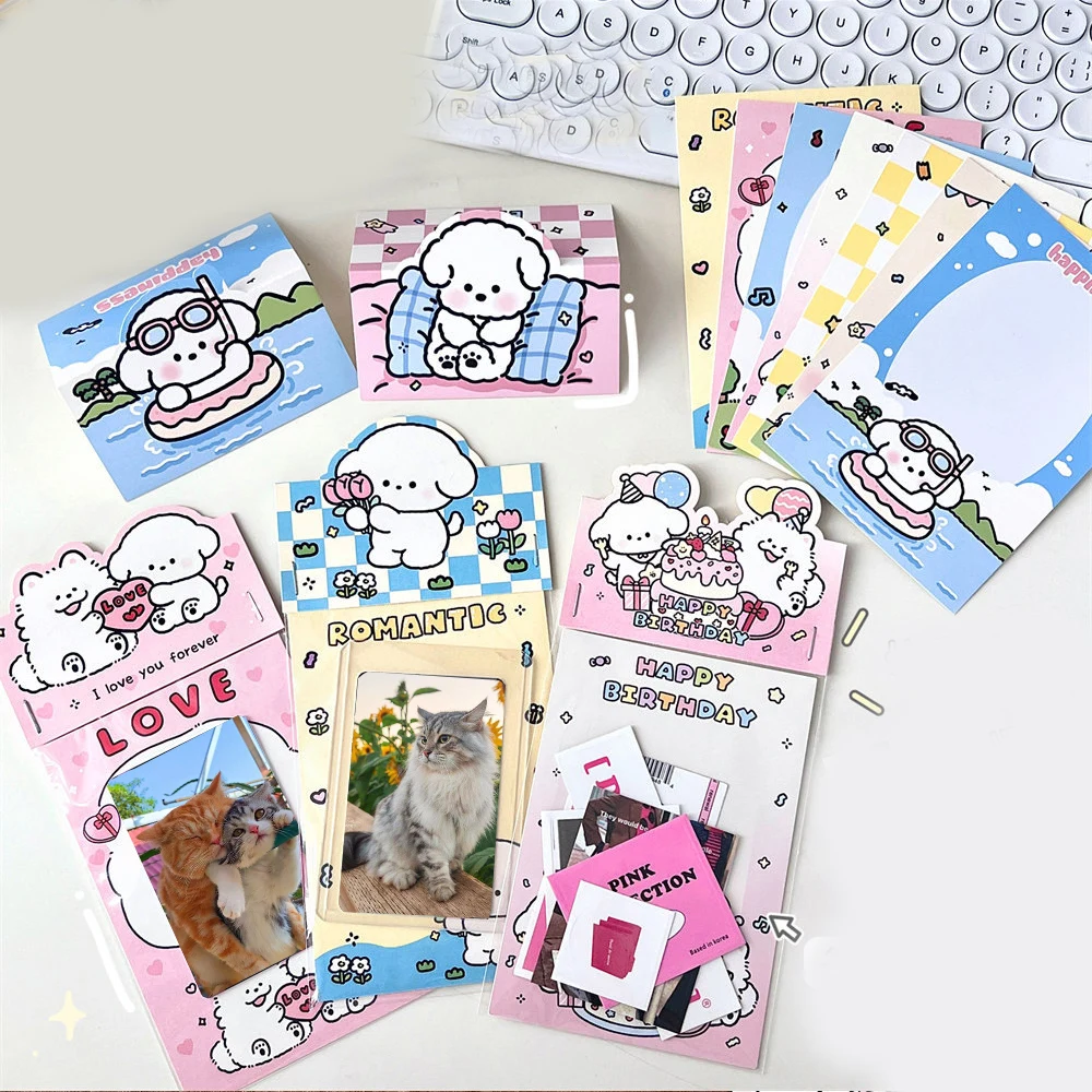 1PCS Cute Little Animal Puppy Card Head Card Back Packaging Materials Decorative Gifts Cartoon Packaging Photo Cardboard Back
1PCS Cute Little Animal Puppy Card Head Card Back Packaging Materials Decorative Gifts Cartoon Packaging Photo Cardboard Back