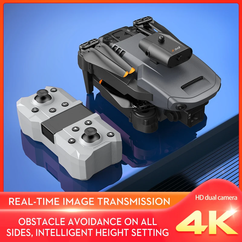 K6 Drone with Camera 4K HD Professional 1800mAh FPV 360° Obstacle Avoidance and Auto Follow Foldable Quadcopter Helicopter
K6 Drone with Camera 4K HD Professional 1800mAh FPV 360° Obstacle Avoidance and Auto Follow Foldable Quadcopter Helicopter