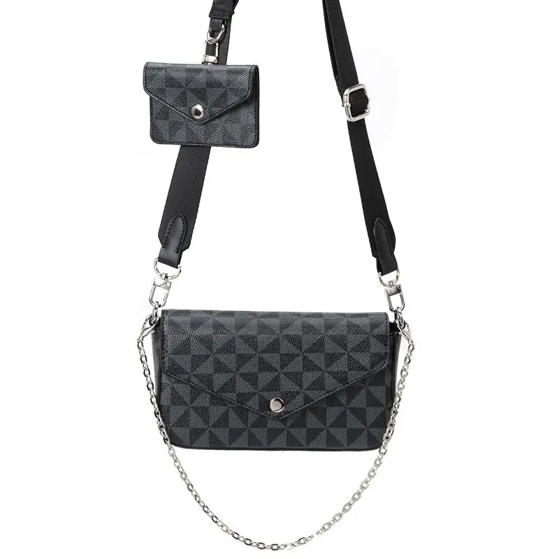 2022 ladies messenger bag new printed plaid chain small square bag spring and summer all-match trend two-piece small bag purses
2022 ladies messenger bag new printed plaid chain small square bag spring and summer all-match trend two-piece small bag purses