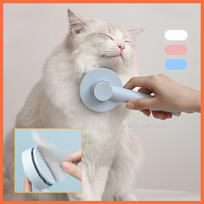 Cat Brush Dog Hair Removal Comb Self Cleaning Massage Pet Hair Shedding Needle Comb For Cats Dogs Grooming Tools Cat Accessories
Cat Brush Dog Hair Removal Comb Self Cleaning Massage Pet Hair Shedding Needle Comb For Cats Dogs Grooming Tools Cat Accessories