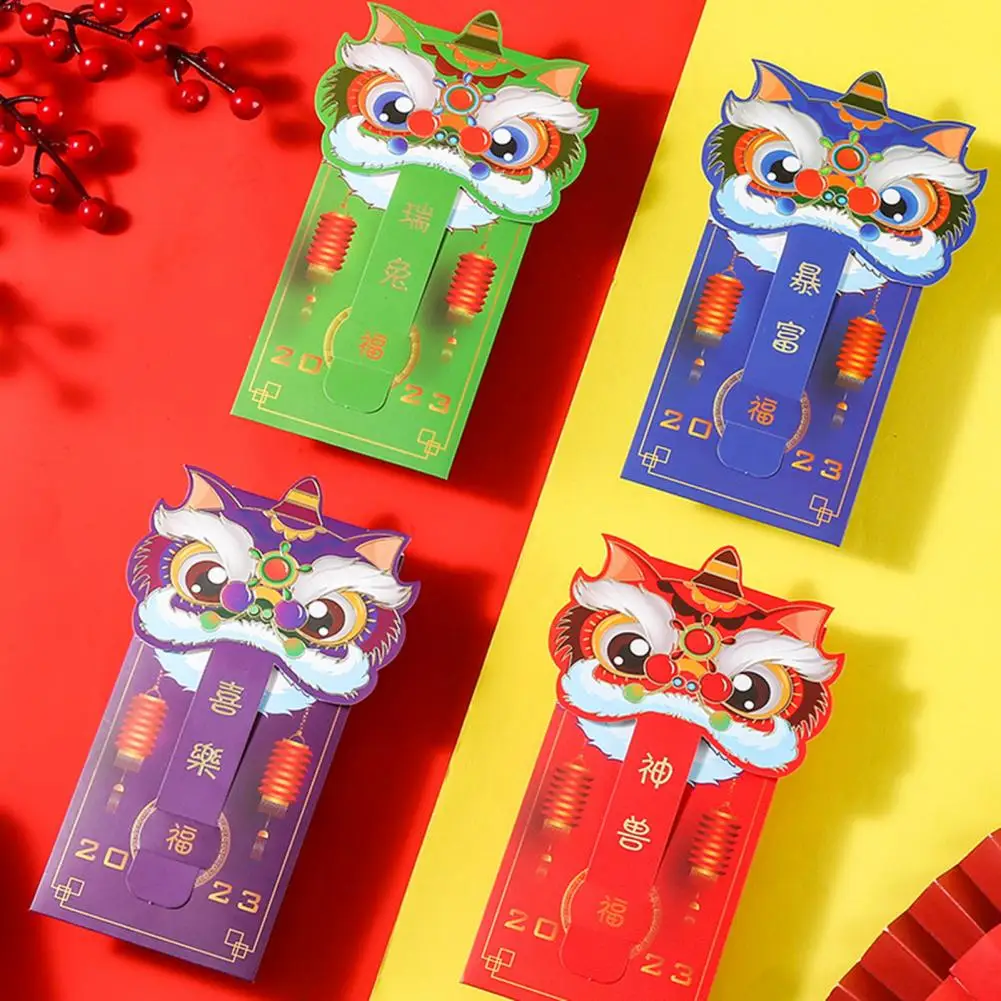 4 шт., конверты для денег в китайском стиле, красные конверты с откидной крышкой, украшение для китайского Нового года 2023
4 шт., конверты для денег в китайском стиле, красные конверты с откидной крышкой, украшение для китайского Нового года 2023