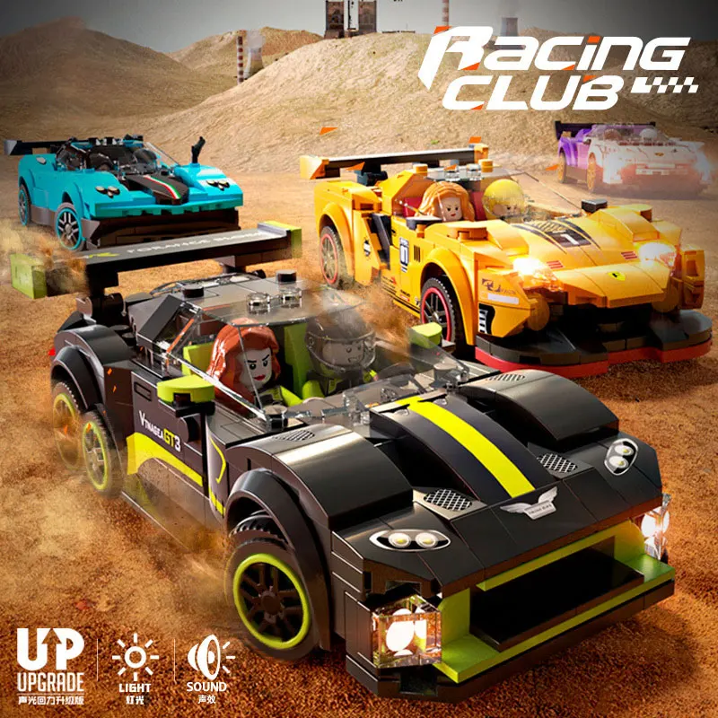 New Bricks Mecha Sports Car Model Moc Pull Back Deformation Car Technical Small Particle Building Blocks Children's Assembly Toy
New Bricks Mecha Sports Car Model Moc Pull Back Deformation Car Technical Small Particle Building Blocks Children's Assembly Toy