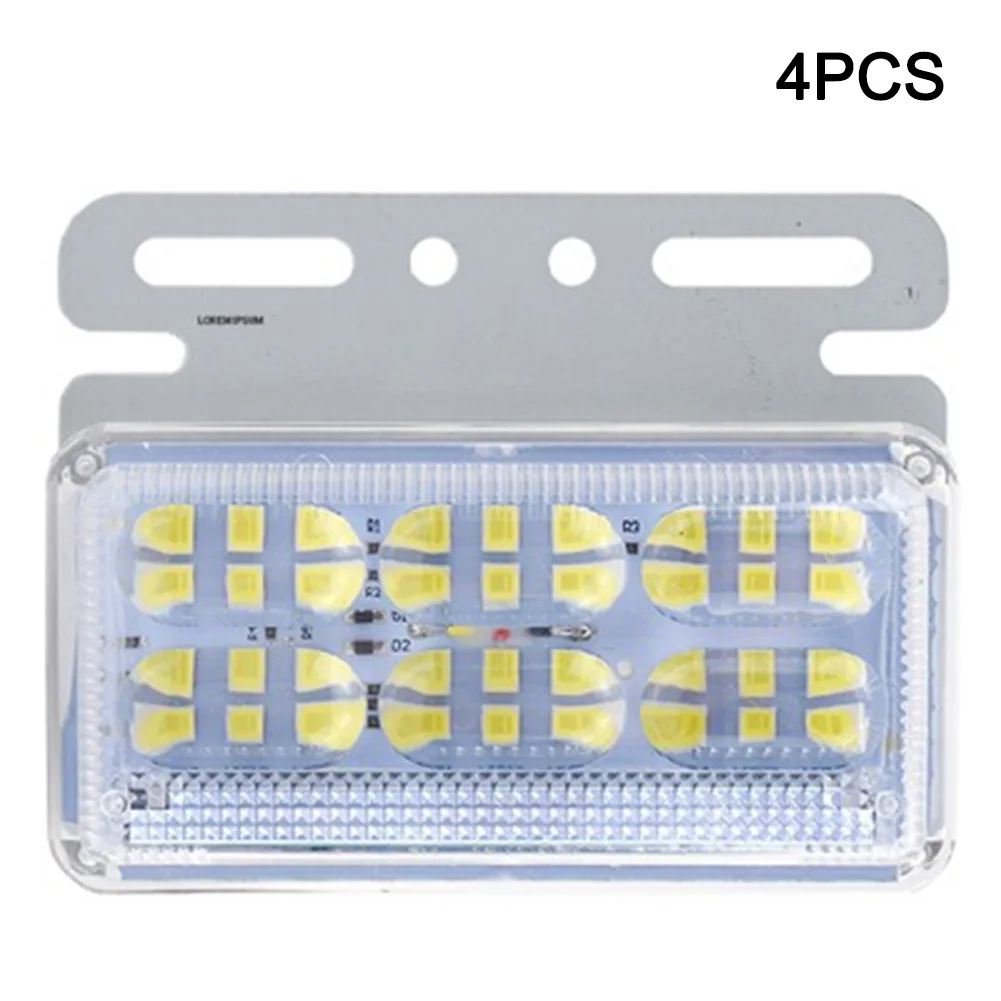 LED Side Marker Lights Safety Lights Warning Lights Waterproof 12V-24V 4Pcs Set Flashing Lamp Indicator Lights
LED Side Marker Lights Safety Lights Warning Lights Waterproof 12V-24V 4Pcs Set Flashing Lamp Indicator Lights