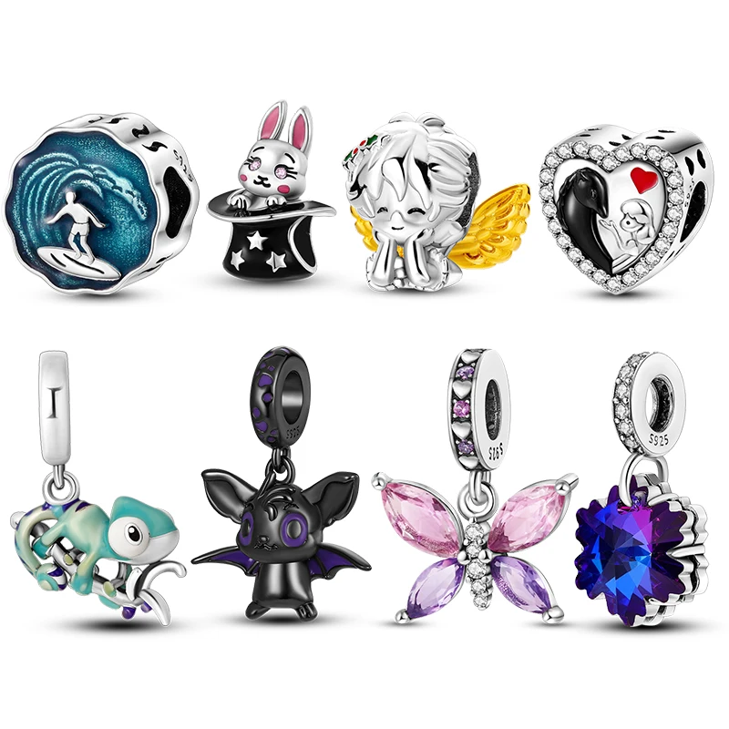 plata charms of ley 925 fit original 3mm bracelet necklace Cartoon robot character charm bead 925 pendant DIY jewelry Hot
plata charms of ley 925 fit original 3mm bracelet necklace Cartoon robot character charm bead 925 pendant DIY jewelry Hot