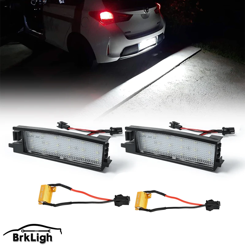 2pcs For Toyota RAV4 Aygo Auris II Yaris I IQ VITZ Corolla Scion iM Car LED Rear Number License Plate Light Lamp Accsesories OEM
2pcs For Toyota RAV4 Aygo Auris II Yaris I IQ VITZ Corolla Scion iM Car LED Rear Number License Plate Light Lamp Accsesories OEM