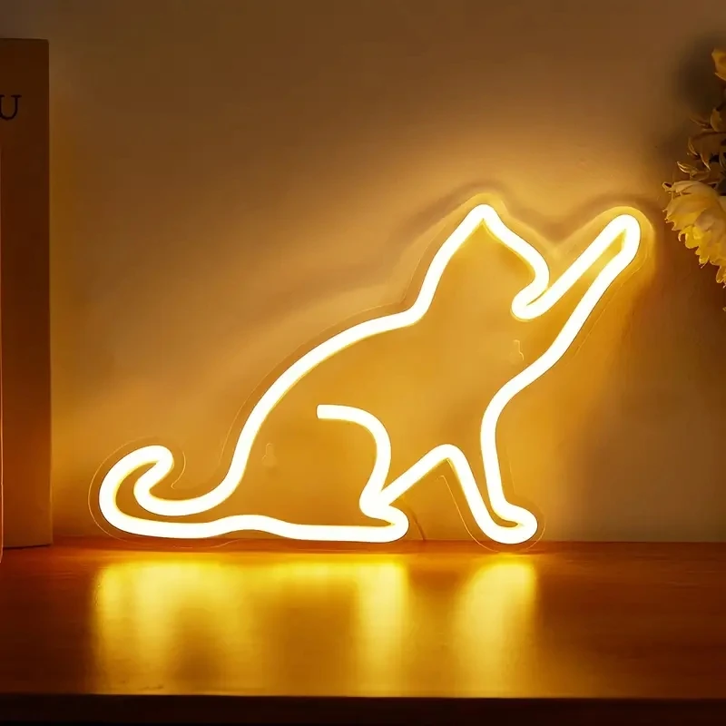 Неоновая лампа кошка USB
Неоновая лампа кошка USB