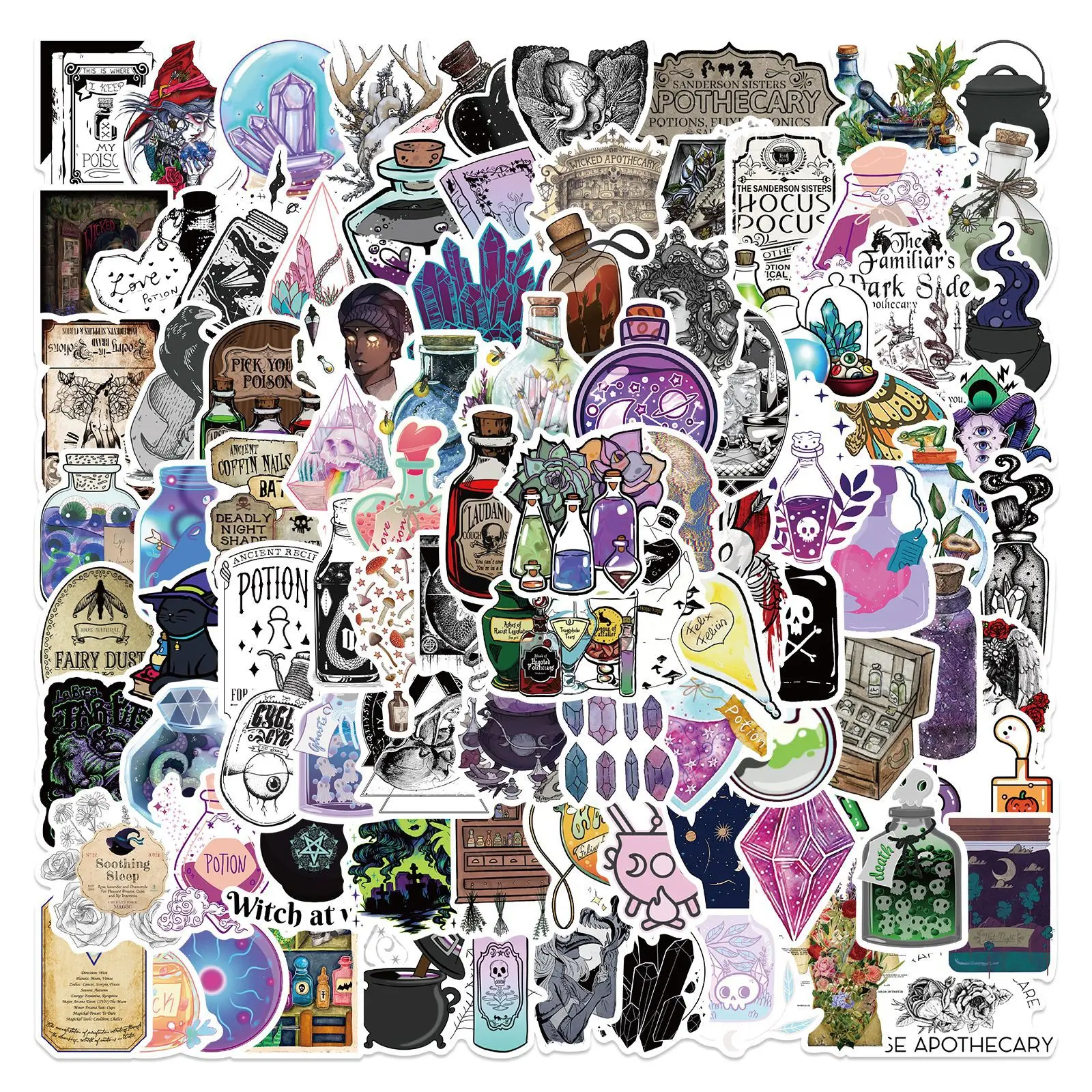 New 100pcs Apothecary Pharmacist Cartoon Graffiti Stickers Aesthetic Art Stickers Laptop Car Phone Kids Toys Decal Stickers
New 100pcs Apothecary Pharmacist Cartoon Graffiti Stickers Aesthetic Art Stickers Laptop Car Phone Kids Toys Decal Stickers