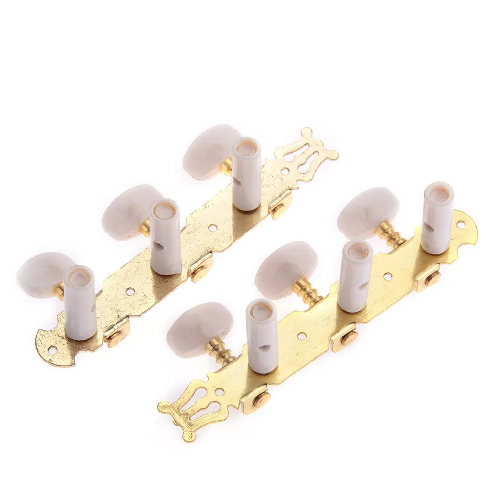 One Pair Guitar Tuning Pegs Machine Tuners White Machine Head For Classic Guitar Guitar Part Accessories New
One Pair Guitar Tuning Pegs Machine Tuners White Machine Head For Classic Guitar Guitar Part Accessories New