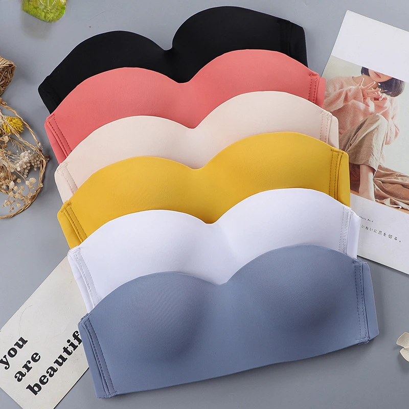 2022 Hoge-Kwaliteit Tube Top Dunne Ondergoed Vrouwen Draadloze Convertible Straps Push Up Bh Effen Anti-Glare Bralette Lingerie
2022 Hoge-Kwaliteit Tube Top Dunne Ondergoed Vrouwen Draadloze Convertible Straps Push Up Bh Effen Anti-Glare Bralette Lingerie