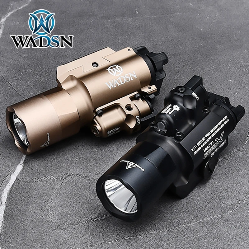 WADSN X400U X400 Flashlight Red Green Laser Tactical Pistol Glock Hanging Scout Light Fit Picatinny Rail Airsoft Hunting Lamp
WADSN X400U X400 Flashlight Red Green Laser Tactical Pistol Glock Hanging Scout Light Fit Picatinny Rail Airsoft Hunting Lamp