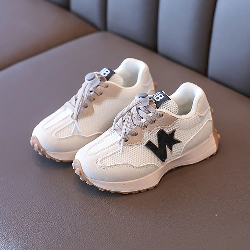Kids Pu Mesh Patchwork Shoes Girl Boy Lace Up Sneakers 2022 Spring Child Walk Running Fashion Non-slip Casual Shoe Size 26-36
Kids Pu Mesh Patchwork Shoes Girl Boy Lace Up Sneakers 2022 Spring Child Walk Running Fashion Non-slip Casual Shoe Size 26-36